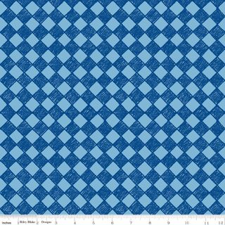 COLORFUL CRITTERS CHECK BLUE