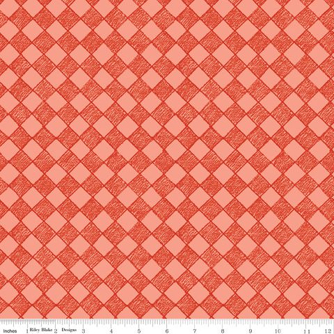 COLORFUL CRITTERS CHECK ORANGE