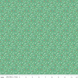 COTTON NOOK FLOWERS GREEN