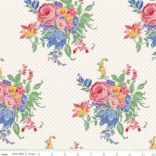 DEAR SWEETHEARTS FLORAL PINDOT IVORY