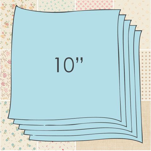 BAKED WITH LOVE BACKGROUNDS 10 " STACKER 42 PCS