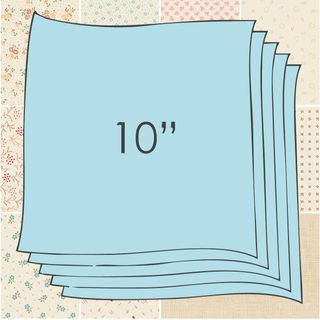 BAKED WITH LOVE BACKGROUNDS 10 " STACKER 42 PCS