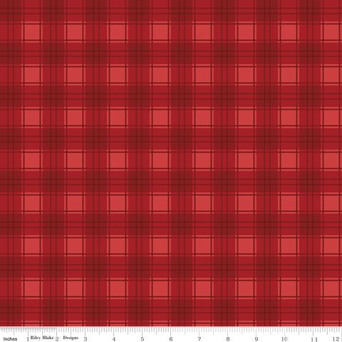 EVERGREEN WISHES PLAID RED