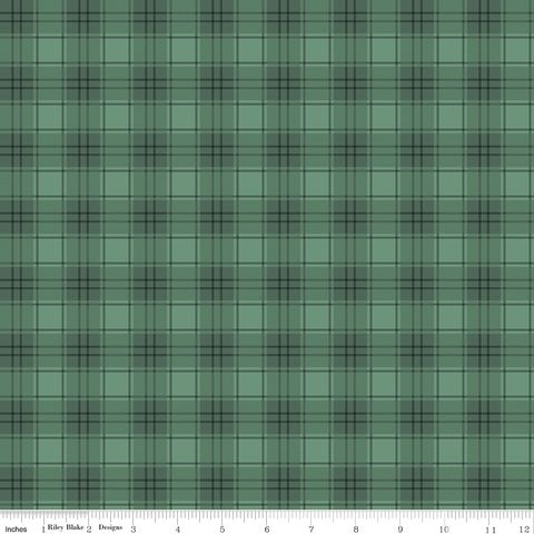 EVERGREEN WISHES PLAID GREEN