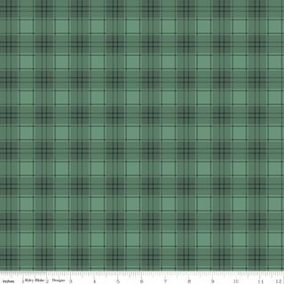 EVERGREEN WISHES PLAID GREEN
