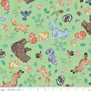 COLORFUL CRITTERS MAIN GREEN