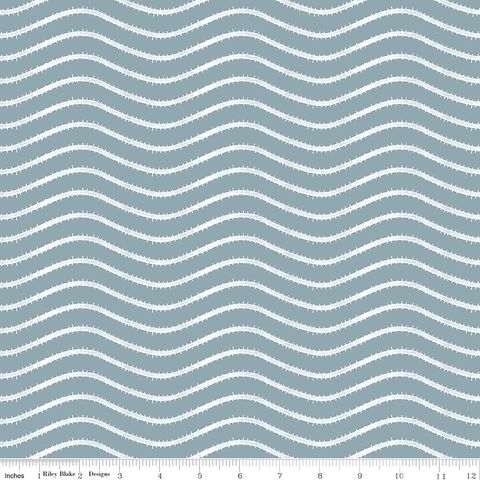 GINGERBREAD ICING STRIPE BLUE