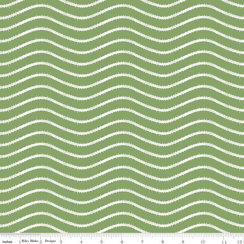 GINGERBREAD ICING STRIPE GREEN