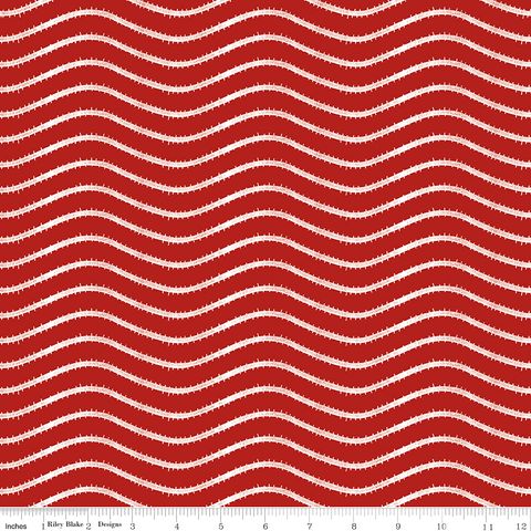 GINGERBREAD ICING STRIPE RED