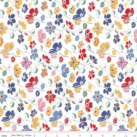 DEAR SWEETHEARTS 107/108" WIDE BACK FLORAL MULTI
