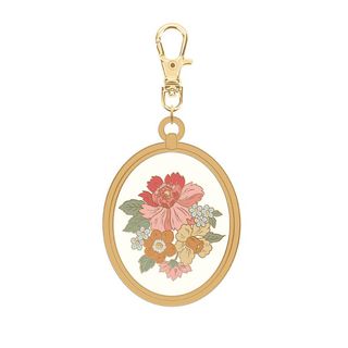 JANE AUSTEN FLORAL ENAMEL CHARM