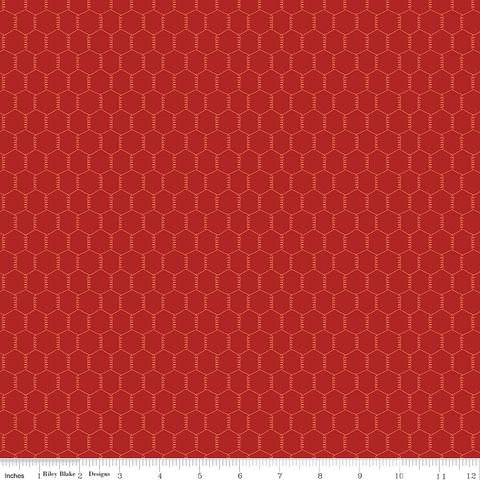 LIL' FARM FRIENDS CHICKEN WIRE RED