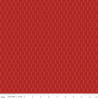 LIL' FARM FRIENDS CHICKEN WIRE RED