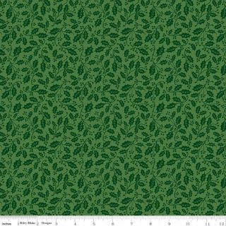 POINSETTIAS AT CHRISTMAS HOLLY GREEN