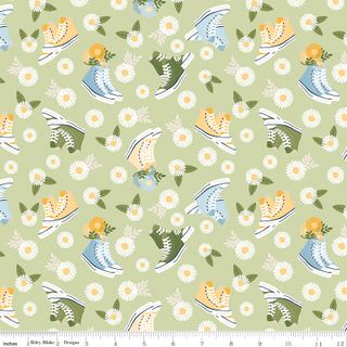 SUNSHINE & DANDELIONS SHOES HONEYDEW