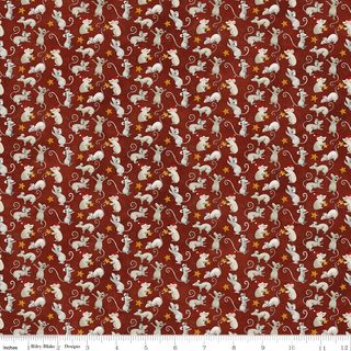 NORTHERN CHRISTMAS MICE RED
