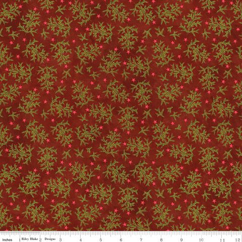 NORTHERN CHRISTMAS WHIMSICAL TREES RED