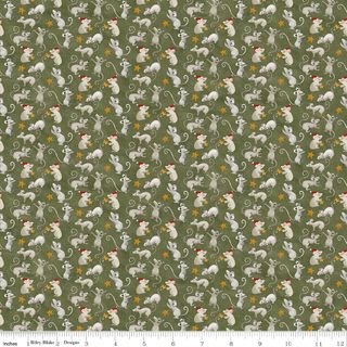 NORTHERN CHRISTMAS MICE GREEN