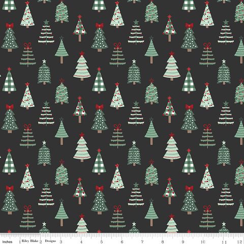 EVERGREEN WISHES TREES BLACK