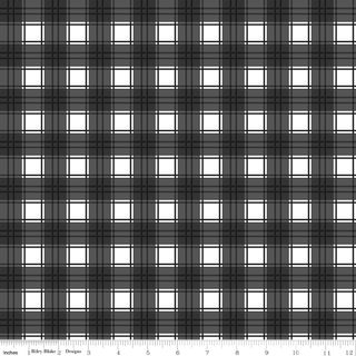 EVERGREEN WISHES PLAID BLACK