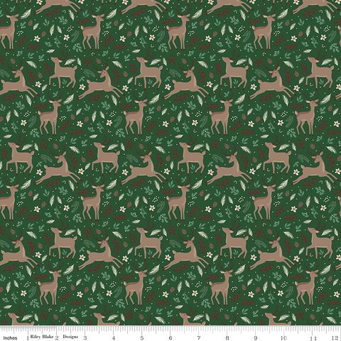 CHRISTMAS TIME DEER FOREST