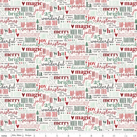 EVERGREEN WISHES TEXT CREAM