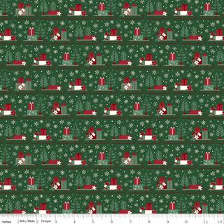 CHRISTMAS TIME SLEDS FOREST