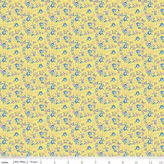 DEAR SWEETHEARTS APRON GRID YELLOW