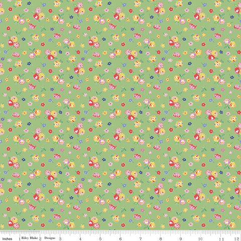 DEAR SWEETHEARTS CALICO GREEN