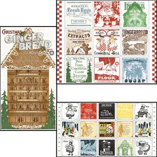 GINGERBREAD PANEL BUNDLE 3 PCS
