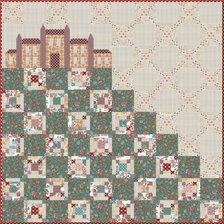 THE ABBEY QUILT KIT  NORTHANGER ABBEY