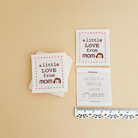 MINKI KIM LOVE FROM MOM COTTON LABELS