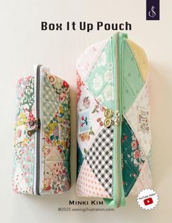MINKI KIM BOX IT UP POUCH PATTERN