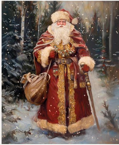 PICTURE A CHRISTMAS II 35 1/2" X 43 1/2" VICTORIAN