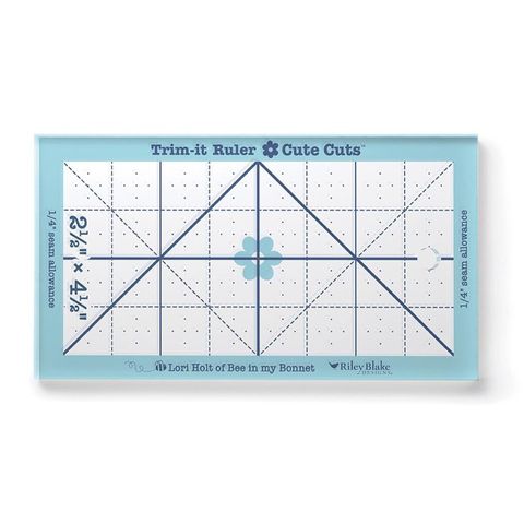 LORI HOLT CUTE CUTS� TRIMIT� RULER 2 1/2" X 4 1/2"