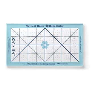 LORI HOLT CUTE CUTS� TRIMIT� RULER 2 1/2" X 4 1/2"