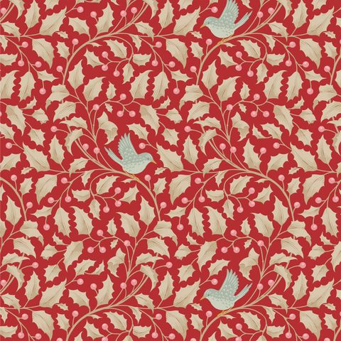 TILDA MERRY LITTLE CHRISTMAS HOLLY RED