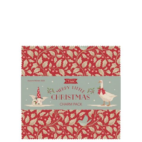 TILDA MERRY LITTLE CHRISTMAS CHARM PACK 5" SQ
