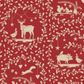 TILDA MERRY LITTLE CHRISTMAS PAPERSCENES BURGUNDY