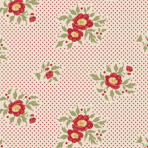 TILDA MERRY LITTLE CHRISTMAS JOY CREAM
