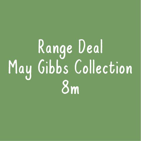 RANGE DEAL MAY GIBBS 23 SKUS 8MT