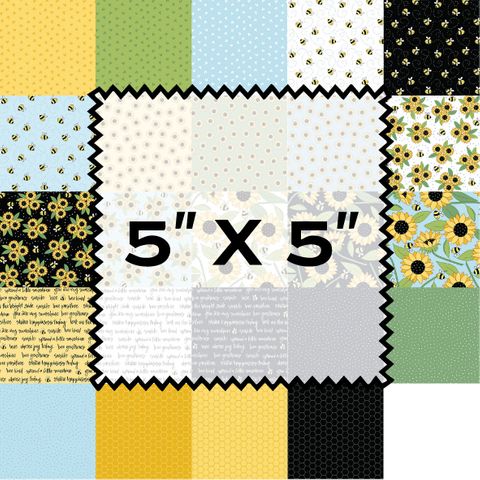 SUNNY HONEY5"CHARM SQUARES