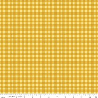 HAND MADE GINGHAM YELLOW