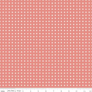 IVY REESE SIMPLE GINGHAM CORAL