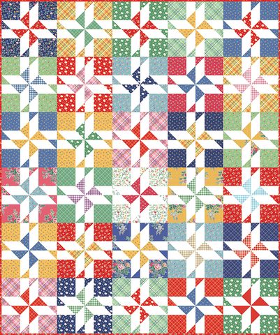 SIMPLE PLEASURES SKIP A BEAT QUILT STORE DISPLAY