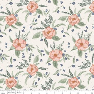 OLIVE GROVE FLORAL IVORY