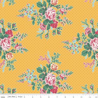 SIMPLE PLEASURES FLORAL YELLOW