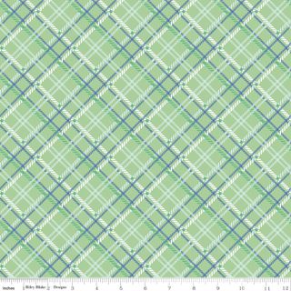 SIMPLE PLEASURES PLAID SAGE