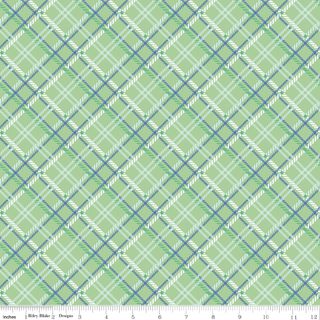 SIMPLE PLEASURES PLAID SAGE