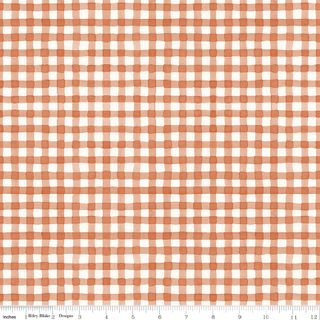 SUNFLOWER WHISPERS GINGHAM PUMPKIN